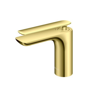 Bateria umywalkowa Kohlman Experience, jednouchwytowa, wylewka 108mm, czarny mat