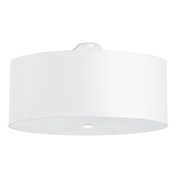 Plafon Sollux Ligthing Otto 60, okrągły, 60x60cm, E27 5x60W, biały