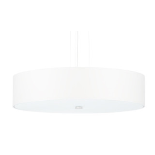 Żyrandol Sollux Ligthing Skala 30, okrągły, 30x30cm, E27 3x60W, biały