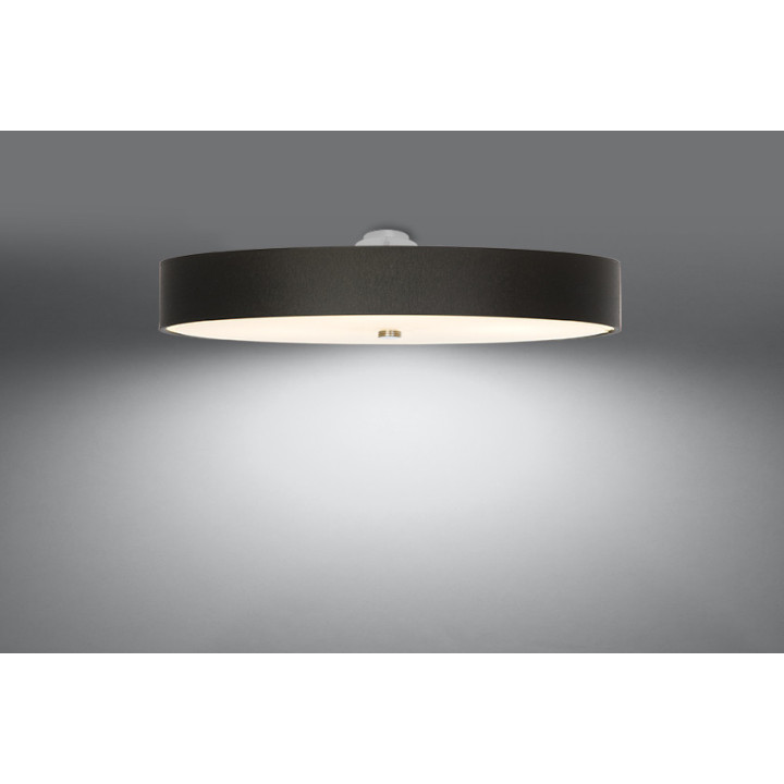 Plafon Sollux Ligthing Skala 100, okrągły, 100x100cm, E27 6x60W, biały