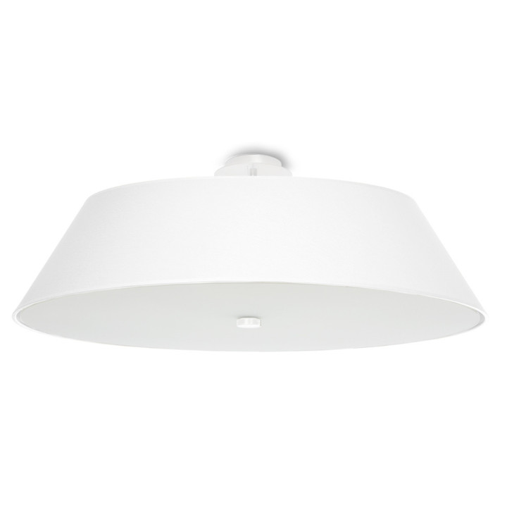 Plafon Sollux Ligthing Vega 60, okrągły, 60x60cm, E27 5x60W, biały