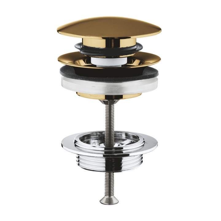 Korek/ Zawór odpływowy Grohe do umywalki bez systemu przelewowego, brushed cool sunrise