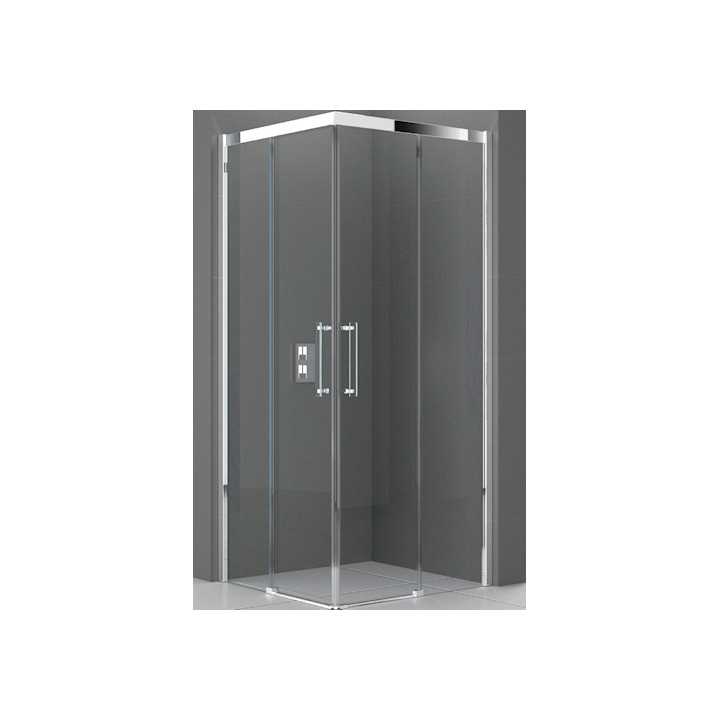 Kabina prysznicowa Novellini Rose Rosse A 93-96 cm narożna - lewa połowa kabiny- sanitbuy.pl