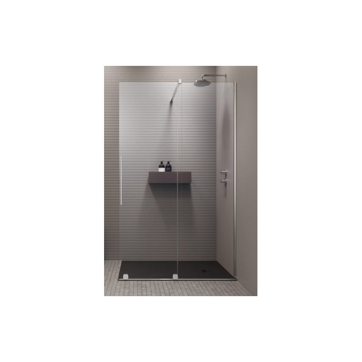 Radaway Furo kabina Walk-in 120x200cm lewa szkło przejrzyste 10106638-01-01L/10110594-01-01