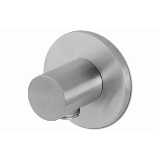 Przyłącze kątowe Vema Tiber Steel, okrągłe, stal nierdzewna inox