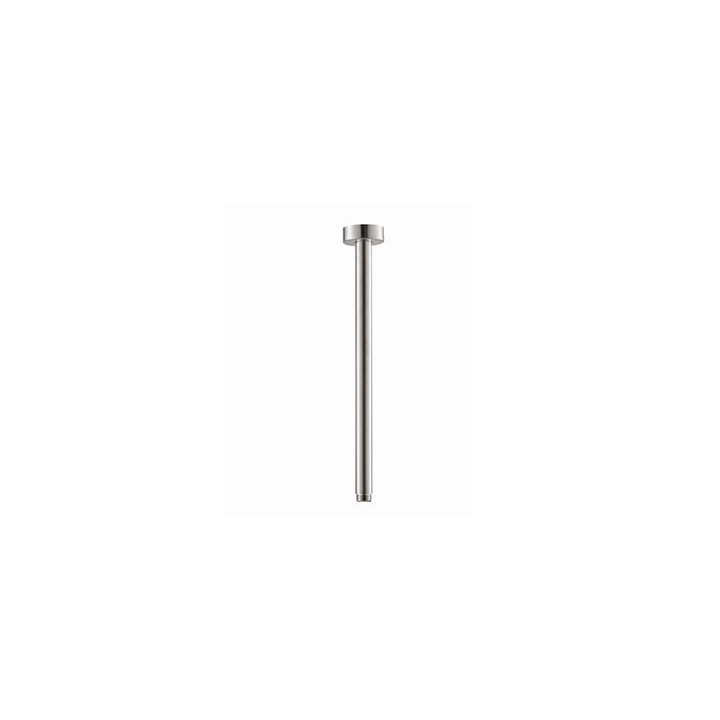 Ramię ścienne do deszczownicy Vema Tiber Steel, 40cm, stal nierdzewna inox