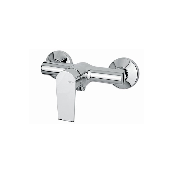 Bateria wannowa kompletna Vema Timea, natynkowa, 2 wyjścia wody, zestaw natryskowy, chrom