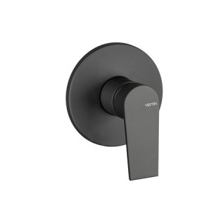 Bateria natryskowa Vema Timea, natynkowa, jednouchwytowa, chrom