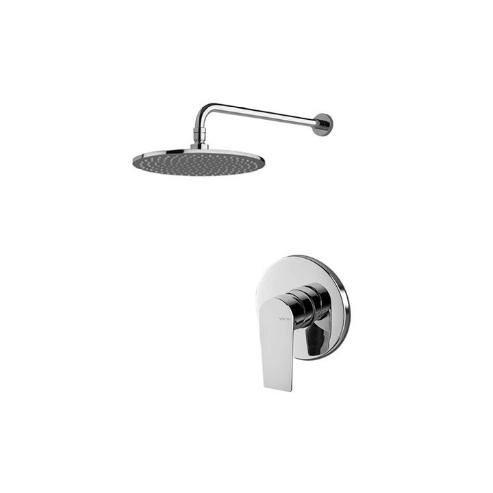 Zestaw natryskowy Vema Timea, podtynkowy, 2 wyjścia wody, deszczownica 20cm, chrom