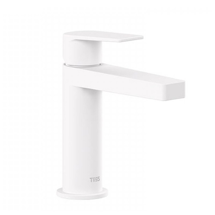 Bateria umywalkowa Tres Project stojąca, czarny mat