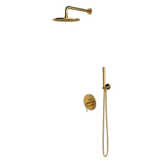 Kompletny łazienkowy system podtynkowy omnires  Y SYS Y19  złoty