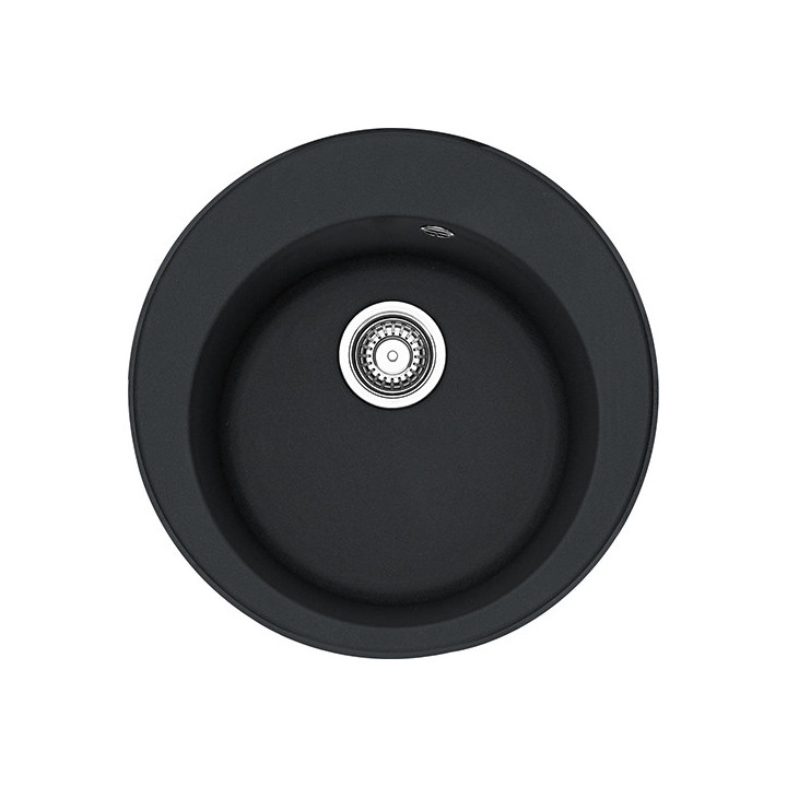 Zlewozmywak Franke Solo SOD 610-40 Tectonite, okrągły, 50cm, onyx 