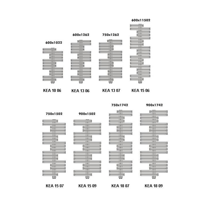 Grzejnik Purmo Kea 600x1022 mm- sanitbuy.pl