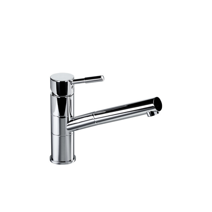 Bateria umywalkowa Valvex Vegane, stojąca, wysokość 305mm, wylewka 128mm, korek click-clack, chrom