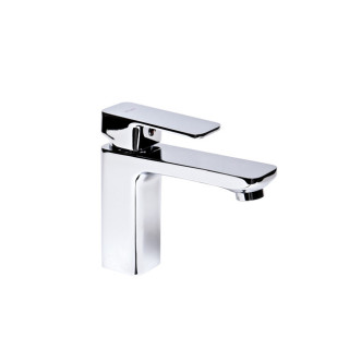 Bateria umywalkowa Valvex Vegane, stojąca, wysokość 145mm, wylewka 115mm, korek automatyczny, chrom