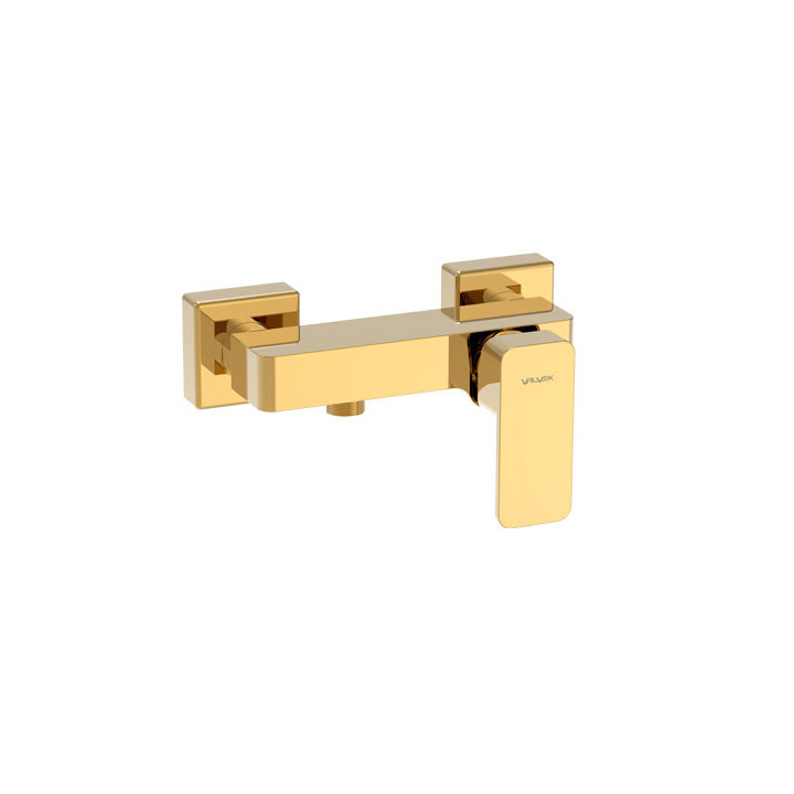 Bateria natryskowa Valvex Dali, natynkowa, jednouchwytowa, chrom