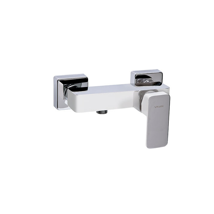 Bateria natryskowa Valvex Dali, natynkowa, jednouchwytowa, chrom