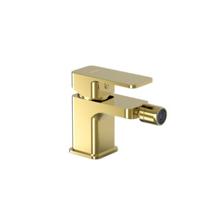 Bateria bidetowa Valvex Vegane, stojąca, wysokość 145mm, korek automatyczny, chrom