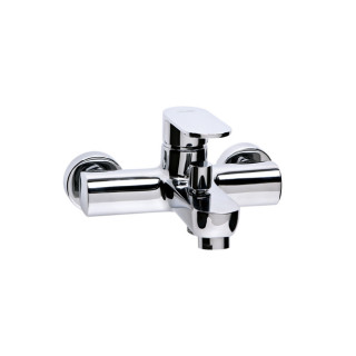 Bateria wannowa Valvex Loft, natynkowa, wylewka 150mm, 2 wyjścia wody, chrom