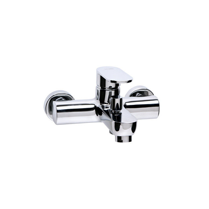 Bateria wannowa Valvex Loft, natynkowa, wylewka 150mm, 2 wyjścia wody, chrom