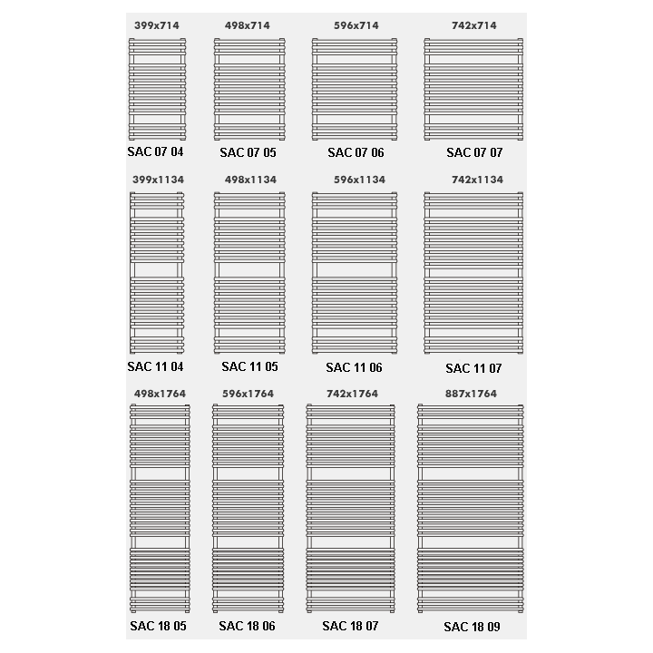 Grzejnik Purmo Santorini C 399x714 mm- sanitbuy.pl