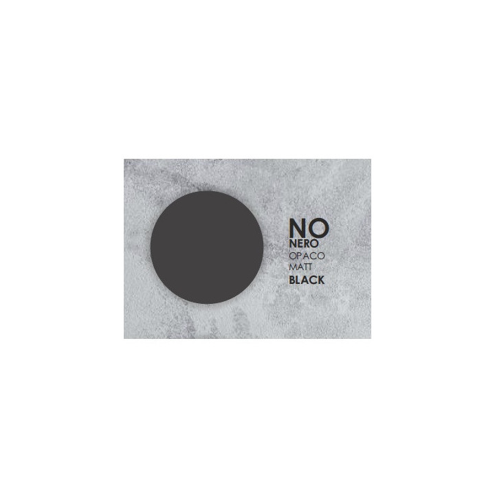 Bateria umywalkowa stojąca niska, bez korka, Eurorama Eletta Chester - matt black