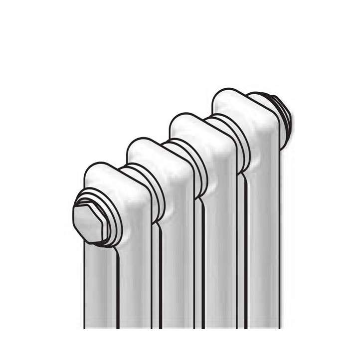 Grzejnik Zehnder Charleston model 2060 - wys.600mm szer.506mm- sanitbuy.pl