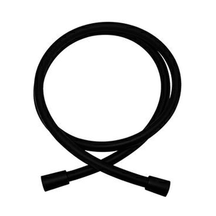 Wąż natryskowy Zucchetti Pan, PCV, 140cm, czarny