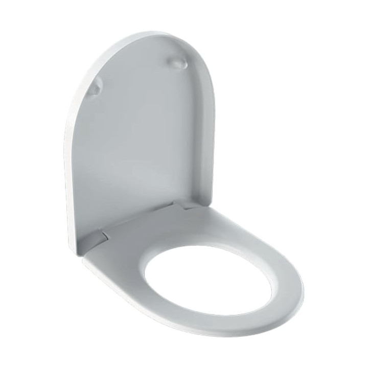 Deska sedesowa Generit Icon, wolnoopadająca, szybkie wypinanie, biała