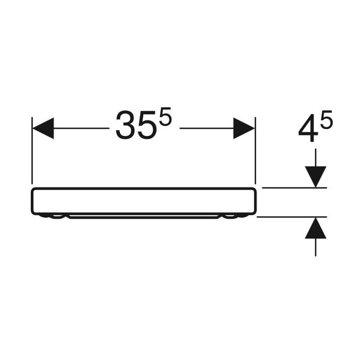Deska sedesowa Generit Icon, wolnoopadająca, szybkie wypinanie, biała