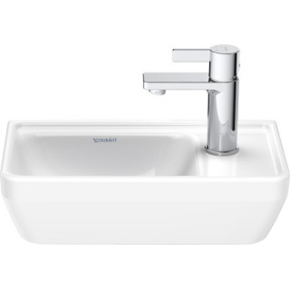 Umywalka wisząca Duravit D-Neo, 60x44cm, z przelewem, otwór na baterię, biała