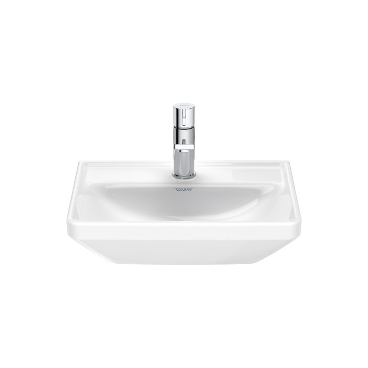 Umywalka wisząca Duravit D-Neo, 60x44cm, z przelewem, otwór na baterię, biała