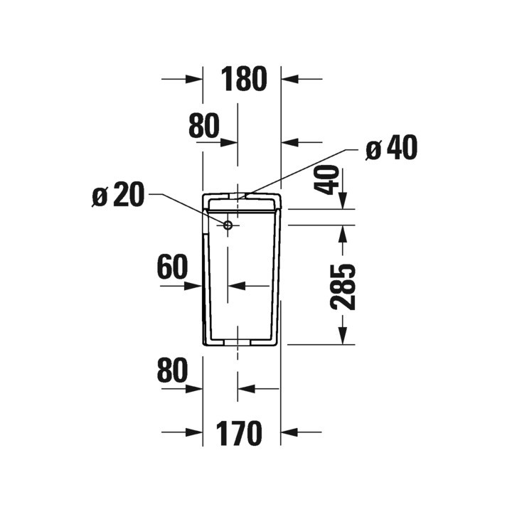 Miska toaletowa stojąca Duravit D-Neo Rimless, 58x37cm, odpływ poziomy, bez rantu spłukującego, 4,5 l, UWL klasa 1, biała