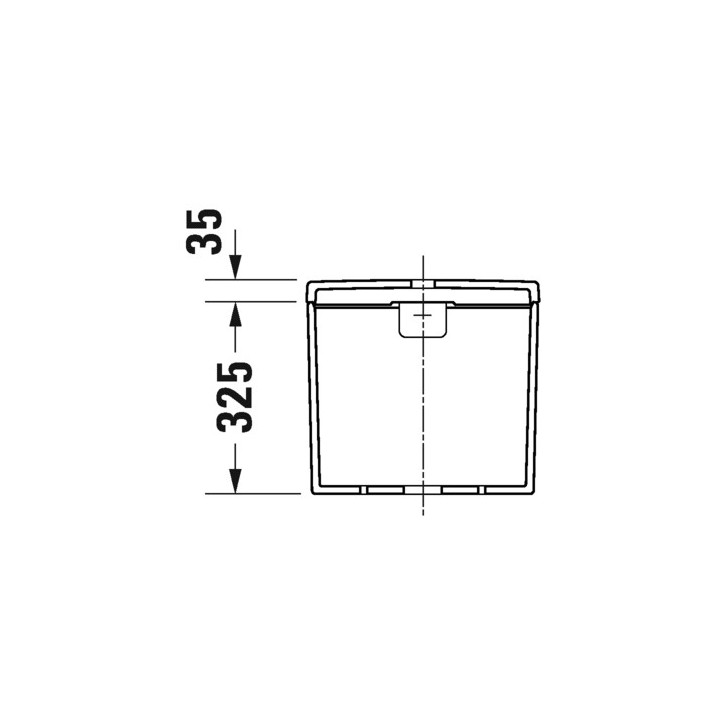 Spłuczka do kompaktu WC Duravit D-Neo, doprowadzenie prawe lub lewe, 6/3 l, UWL klasa 2, biała
