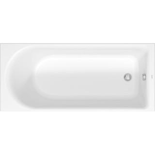 Wanna prostokątna Duravit D-Neo, 170x70cm, akrylowa, 1 oparcie ukośnie, biała