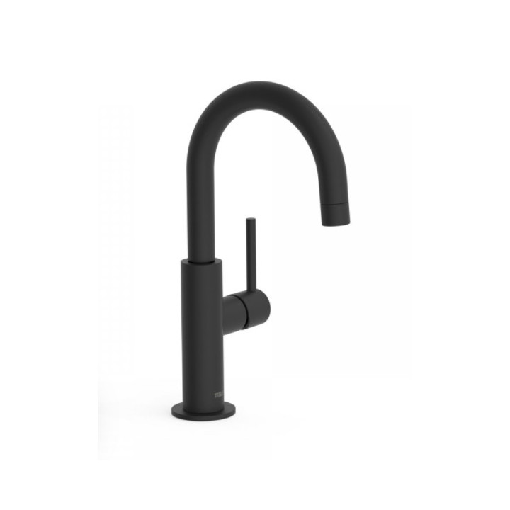 Bateria umywalkowa  Study - Tres, wys. 27,5 cm z obrotową wylewką - sanitbuy.pl