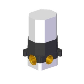 Element podtynkowy do baterii podtynkowej Graff Harley - brushed brass