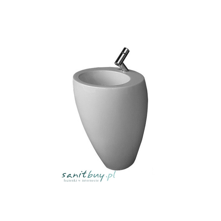 Umywalka Laufen Alessi One z postumentem 52x53 cm- sanitbuy.pl