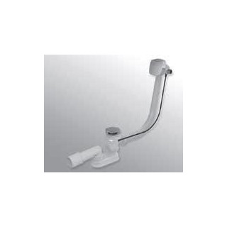 Syfon wannowy Riho Alcaplast, klik-klak, 130cm, chrom