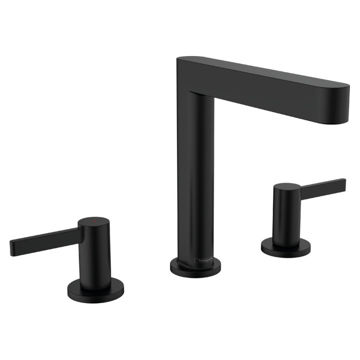 Bateria umywalkowa Hansgrohe Finoris, stojąca, jednouchwytowa, wysokość 182mm, komplet odpływowy, chrom