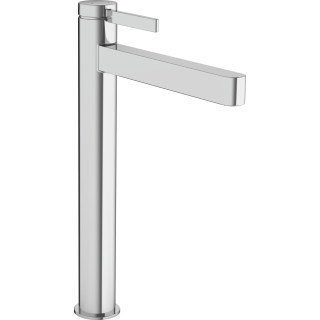 Bateria umywalkowa Hansgrohe Finoris, stojąca, jednouchwytowa wyciągana wylewka 2jet, wysokość 248mm, komplet odpływowy push-ope