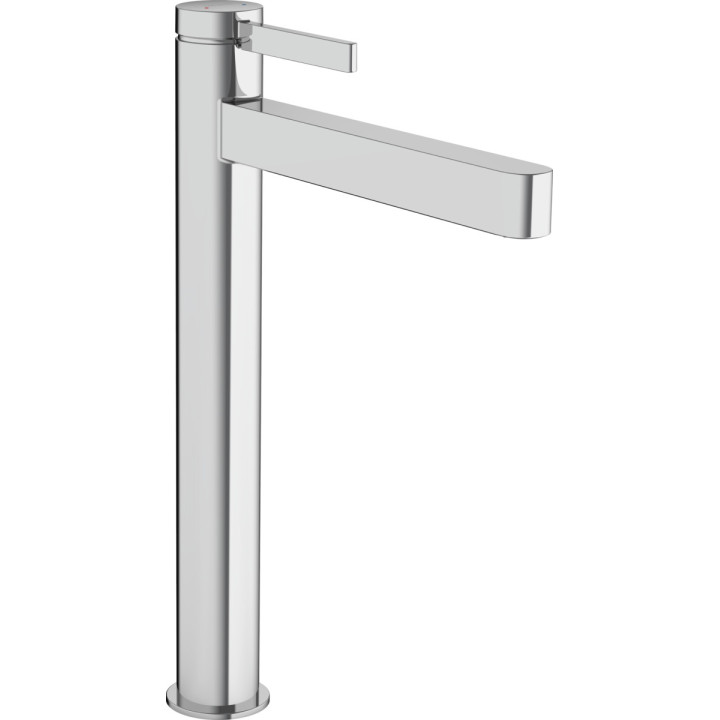 Bateria umywalkowa Hansgrohe Finoris, stojąca, jednouchwytowa wyciągana wylewka 2jet, wysokość 248mm, komplet odpływowy push-ope