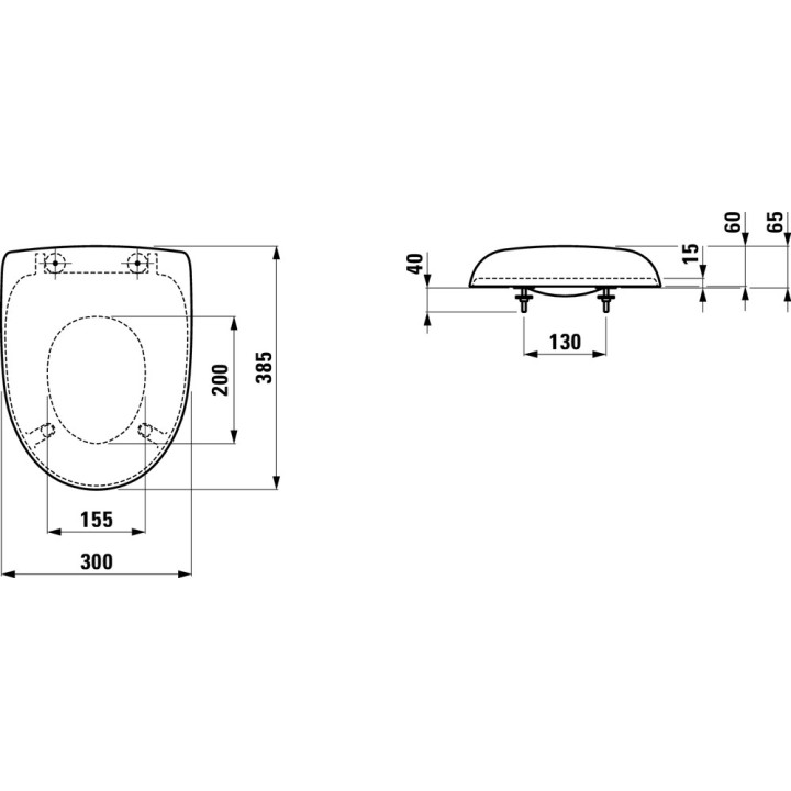 Deska WC Laufen FloraKids, wolnoopadająca, łatwy demontaż, stalowe zawiasy, do miski 8200031, biała