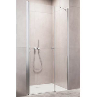 Drzwi do wnęki Radaway EOS II DWJ 120, lewe, 120x195cm, szkło przejrzyste, profil chrom