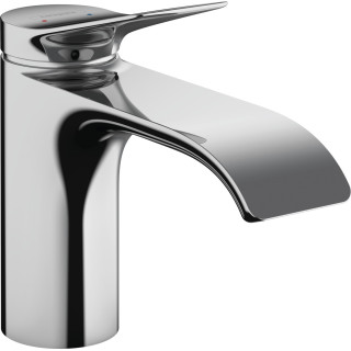 Bateria umywalkowa Hansgrohe Vivenis, stojąca, jednouchwytowa, wysokość 139mm, komplet odpływowy, chrom