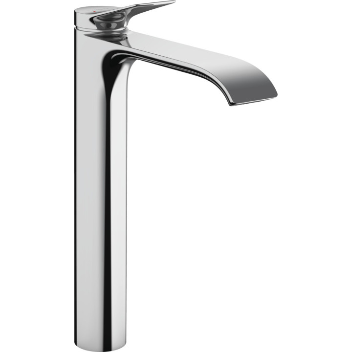 Bateria umywalkowa Hansgrohe Vivenis, stojąca, jednouchwytowa, wysokość 300mm, obracana wylewka, komplet odpływowy, chrom