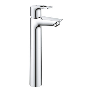 Bateria umywalkowa Grohe BauLoop, stojąca, wysokość 164mm, DN 15, rozmiar M, korek automatyczny, chrom