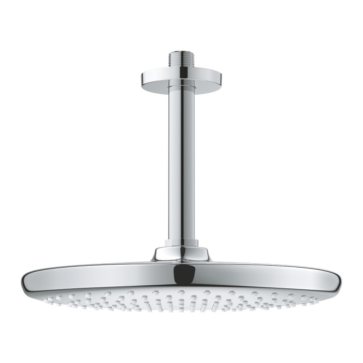 Deszczownica Grohe Tempesta 250, okrągła, 1 strumień, ramię ścienne 380mm, chrom