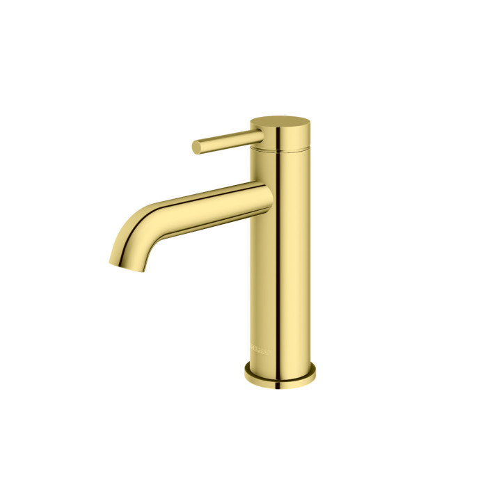 Bateria umywalkowa Kohlman Roxin Black, stojąca, wysokość 150mm, korek automatyczny, czarny