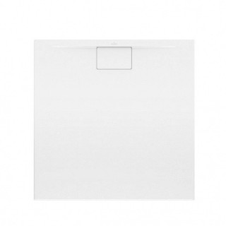Villeroy & Boch Architectura MetalRim Brodzik kwadratowy 90x90x1,5 cm z akrylu, biały Weiss Alpin